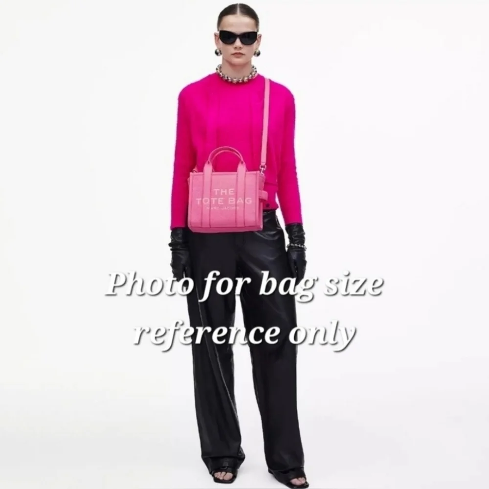 Marc Jacobs Pink Leather Tote with Strap - Picture 8 of 8